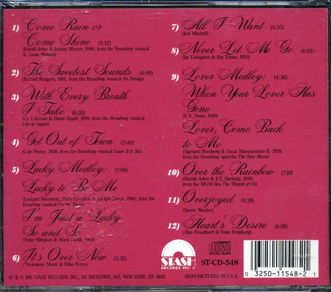 Judy Niemack, Kenny Barron - Heart's Desire