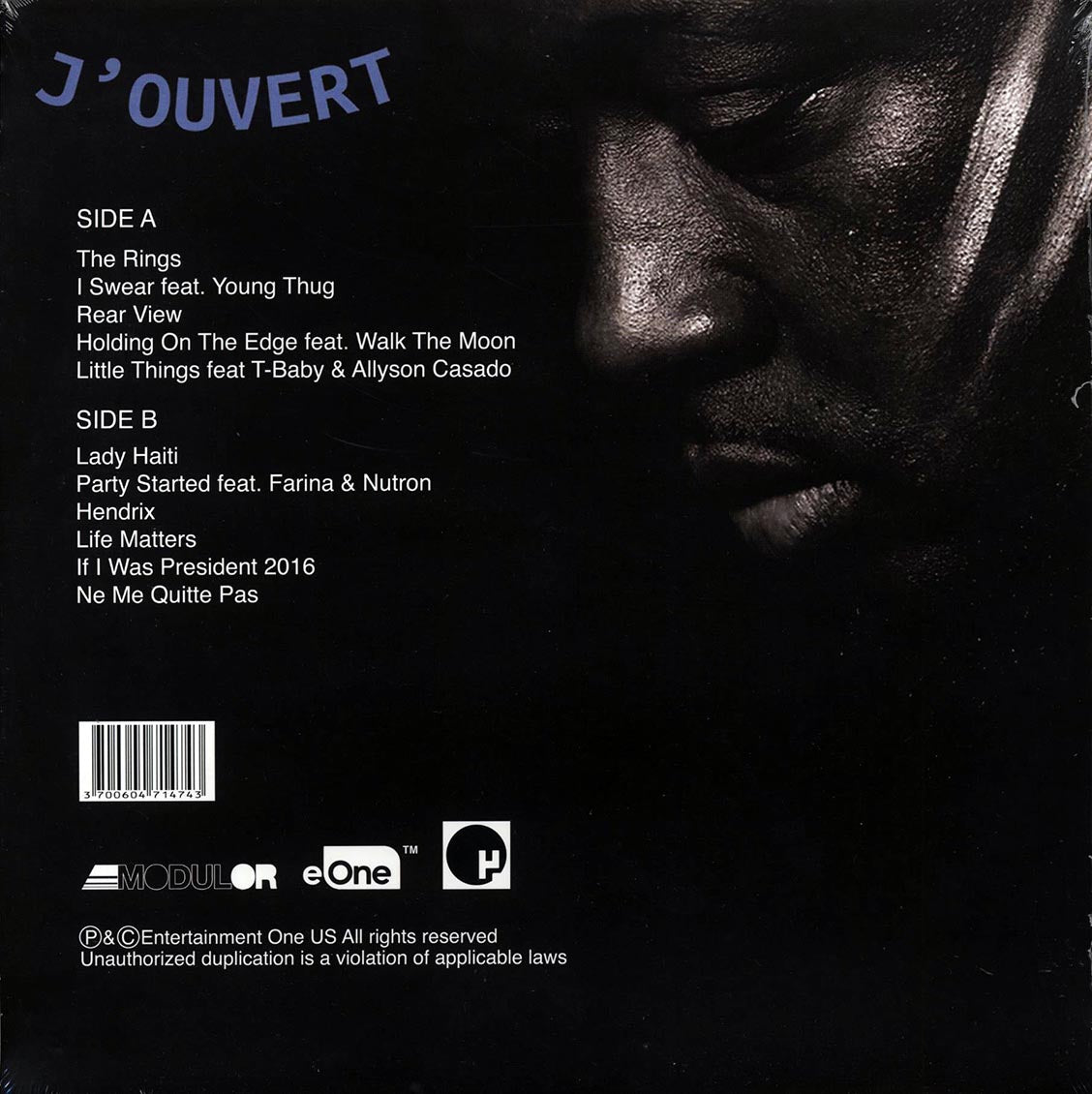 Wyclef Jean - J'Ouvert
