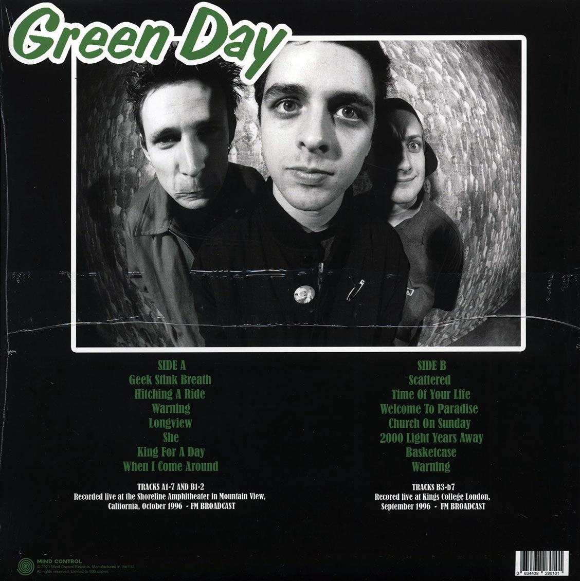 Green Day - You Know Where We'll Be Found: Rare & Acoustic Tracks (ltd. 500 copies made)