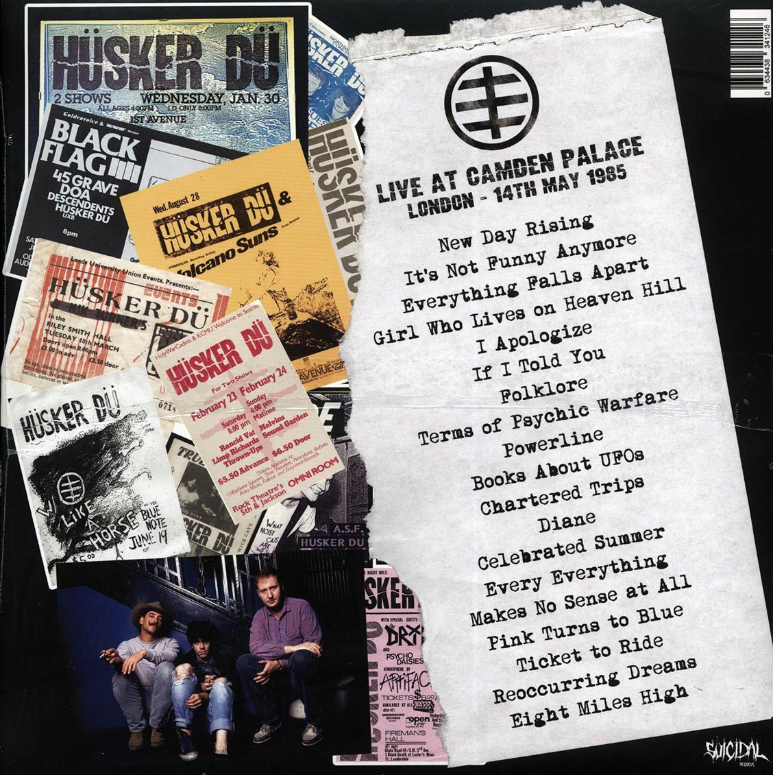 Husker Du - Live At Camden Palace, London 14th May 1985