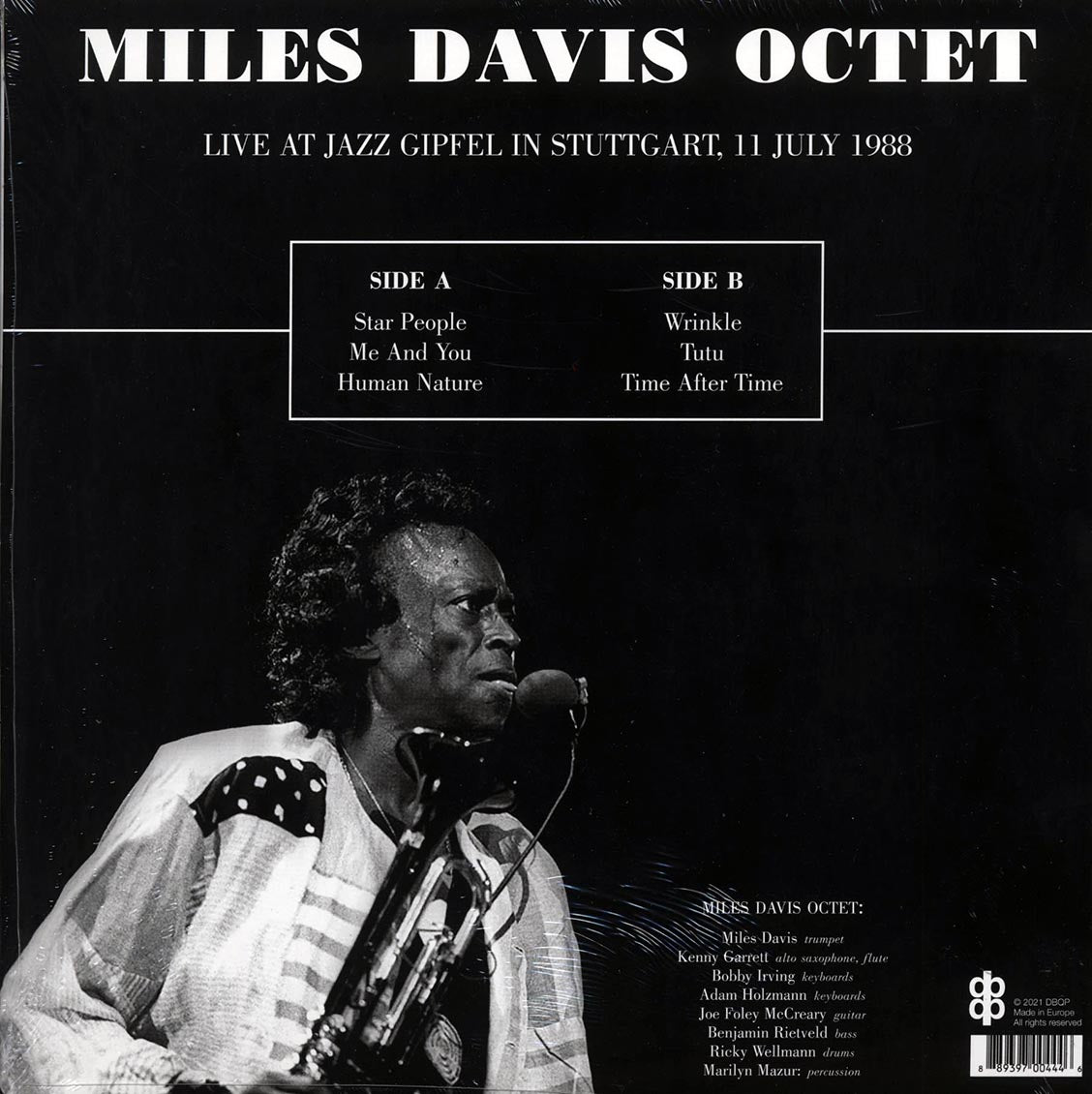 Miles Davis - Live At Jazz Gipfel In Stuttgart, 11 July 1988