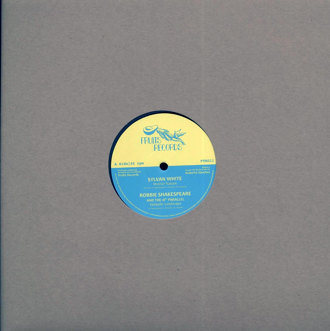 Sylvan White - Mother Nature; Robbie Shakespeare & The 18th Parallel - Epileptic Landscape  /  Earth Warrior - Love Triangle; Delroy Melody - Africa Here I Come