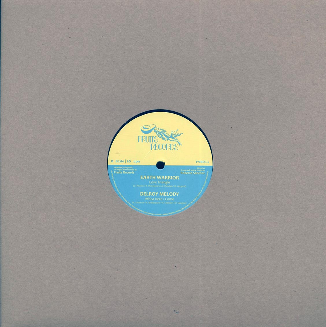Sylvan White - Mother Nature; Robbie Shakespeare & The 18th Parallel - Epileptic Landscape  /  Earth Warrior - Love Triangle; Delroy Melody - Africa Here I Come