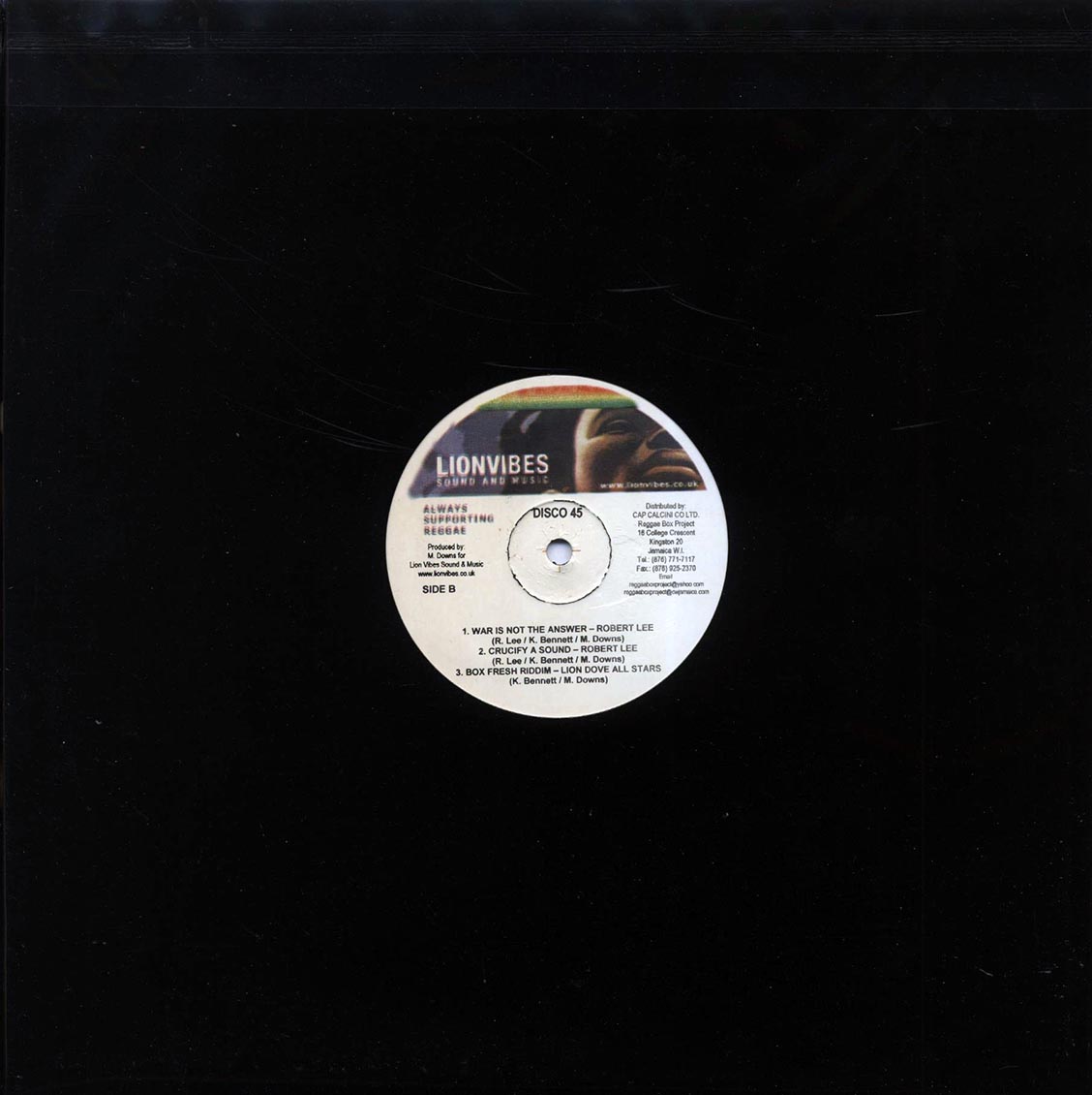 Anthony Red Rose - No Do What Dem Do (Straight); Anthony Red Rose - No Do What Dem Do (Dub Mix); Anthony Red Rose - No Do What Dem Do (Dub Mix 2)  /  Robert Lee - War Is Not The Answer; Robert Lee - Crucify A Sound; Robert Lee - Box Fresh Riddim