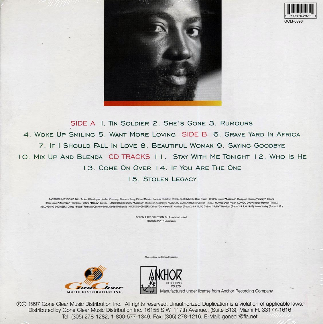 Freddie McGregor - Rumours (orig. press)