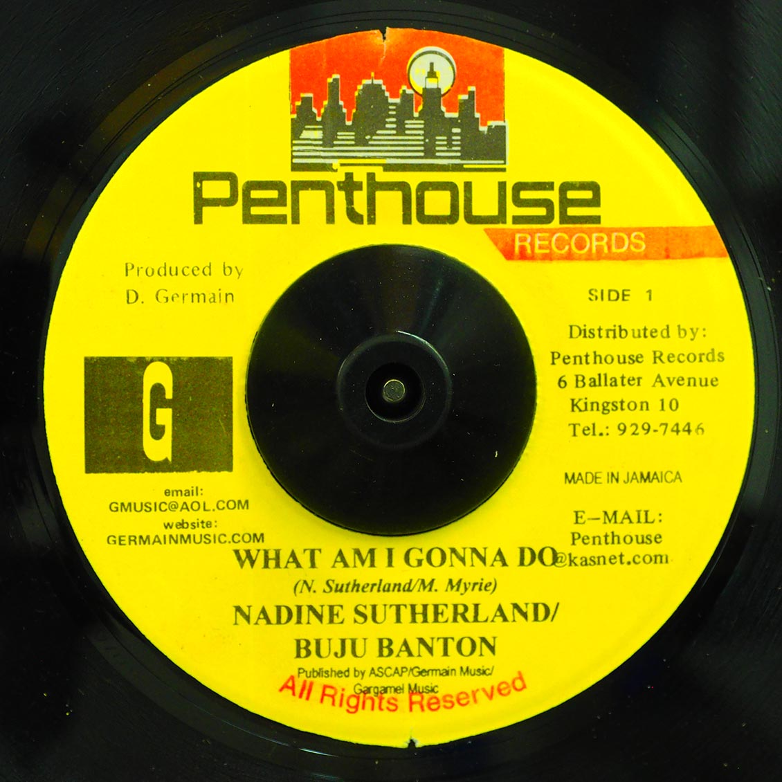 Nadine Sutherland, Buju Banton - What Am I Gonna Do  /  Version