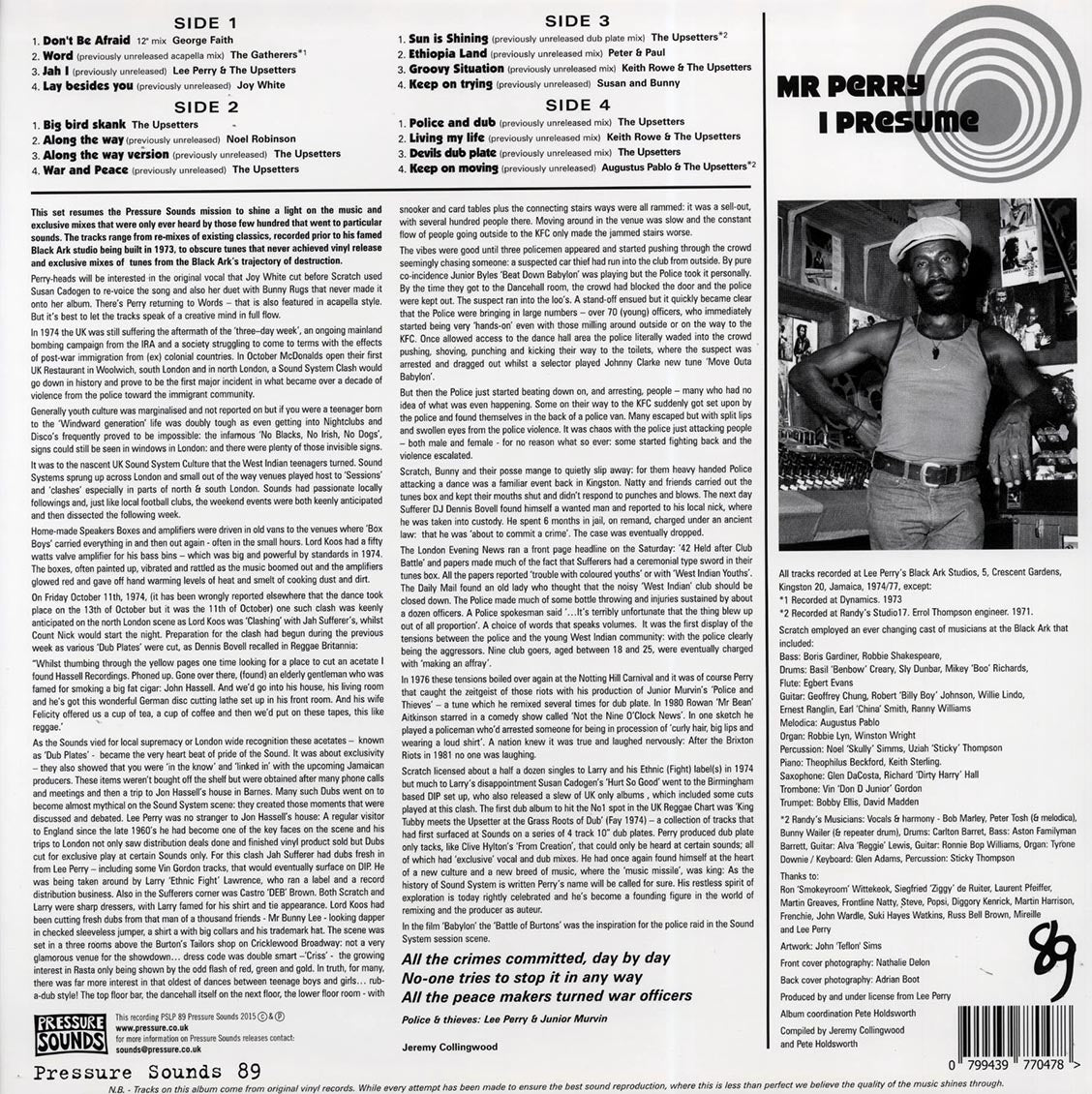 Lee Perry, Augustus Pablo, The Upsetters, Joy White, Etc. - Mr. Perry I Presume: Starring Lee Perry As The Upsetter (2xLP)