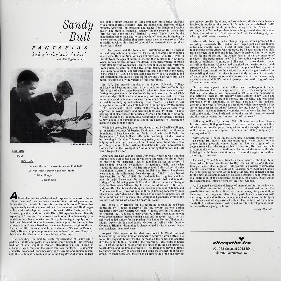 Sandy Bull - Fantasias For Guitar And Banjo