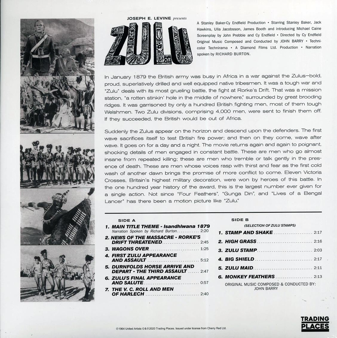 John Barry - Zulu Original Motion Picture Soundtrack & Themes