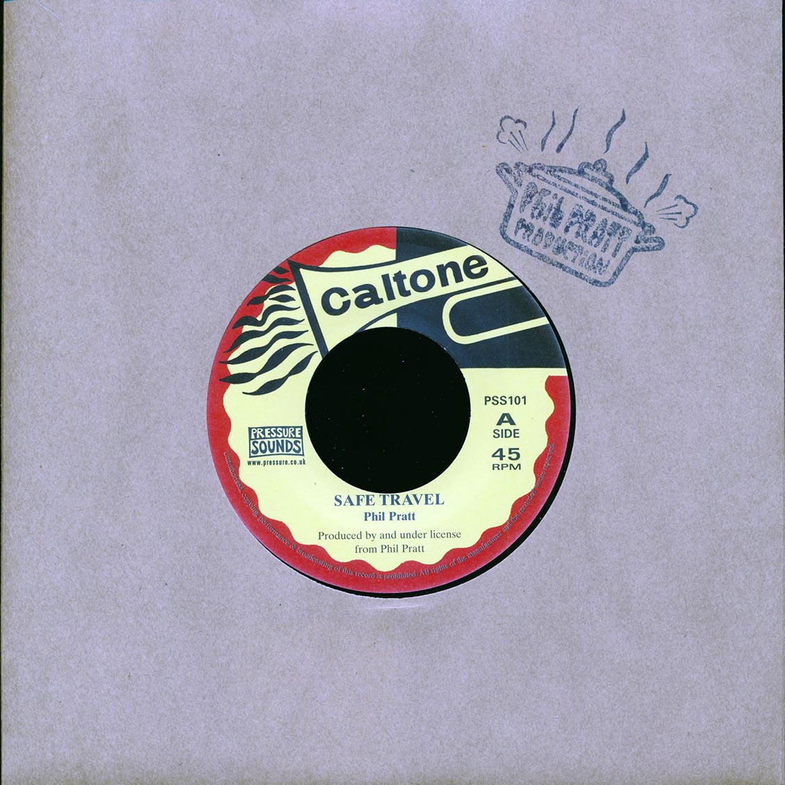 Phil Pratt - Safe Travel  /  Phil Pratt Allstars - Travellin