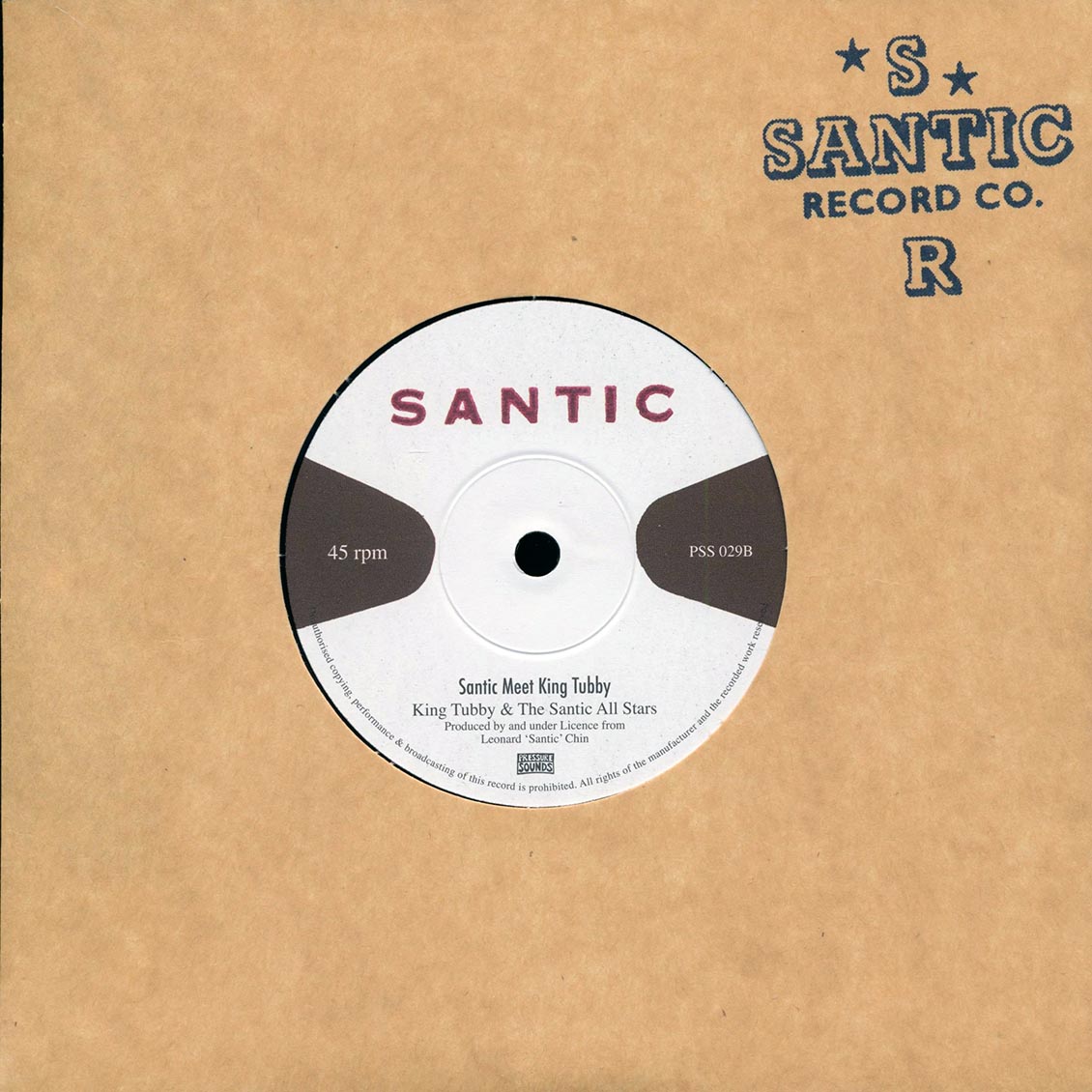 Paul Whiteman - I Don't Want To Lose You  /  King Tubby, Santic All Stars - Santic Meets King Tubby