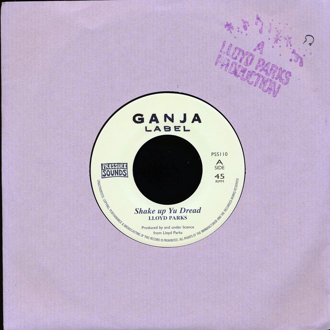 Lloyd Parks - Skank Up Yu Dread  /  Kow All Stars - Shake Up Dubwise