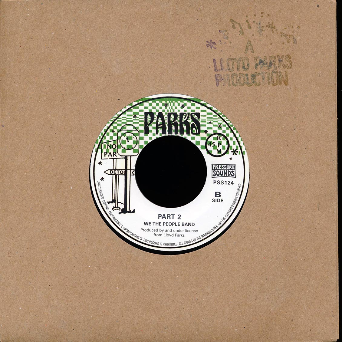 Lloyd Parks - Slaving (Stepper's Cut)  /  We The Poeple Band - Part 2 (rhythm: "Sylford Walker - Chant Down Babylon / AKA Slaving/Blackman Time")