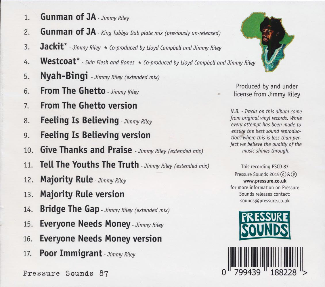 Jimmy Riley - Live It To Know It: Self Productions, Protest Songs & Dub Plates 1975-1985