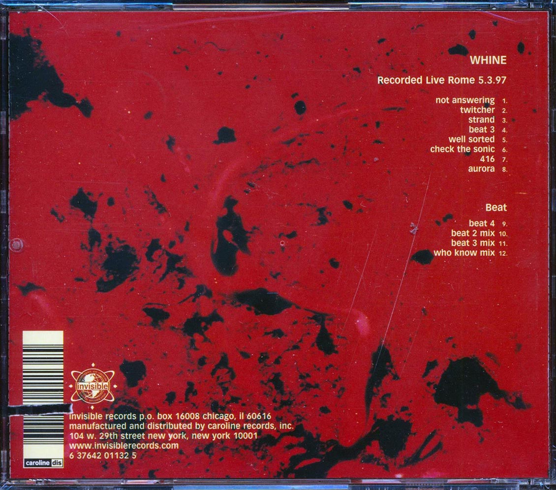 Scorn - Whine (marked/ltd stock)