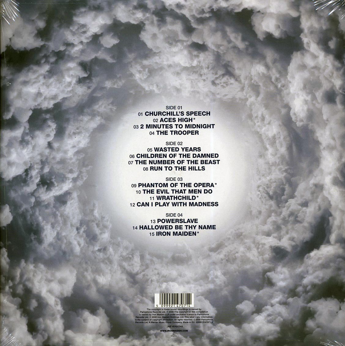 Iron Maiden - Somewhere Back In Time: The Best Of: 1980-1989 (ltd. ed.) (2xLP) (picture disc)