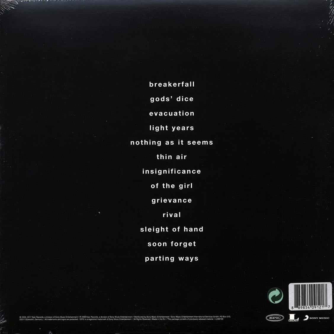 Pearl Jam - Binaural (2xLP) (remastered)