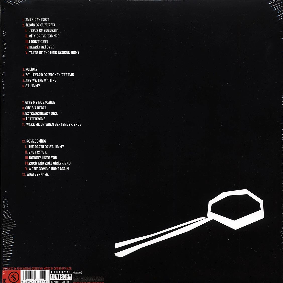 Green Day - American Idiot (2xLP)