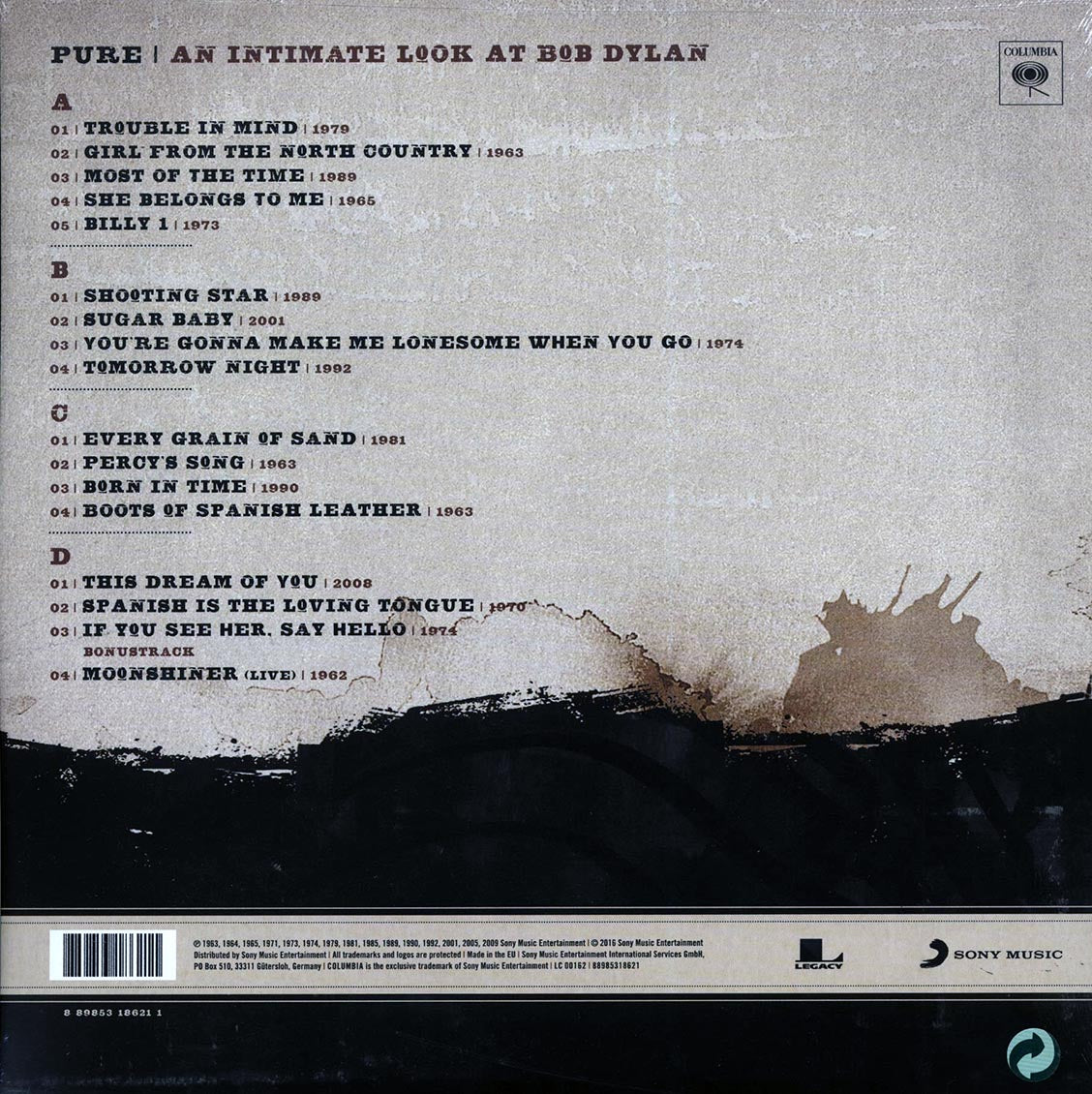 Bob Dylan - Pure Dylan: An Intimate Look At Bob Dylan (2xLP) (180g)
