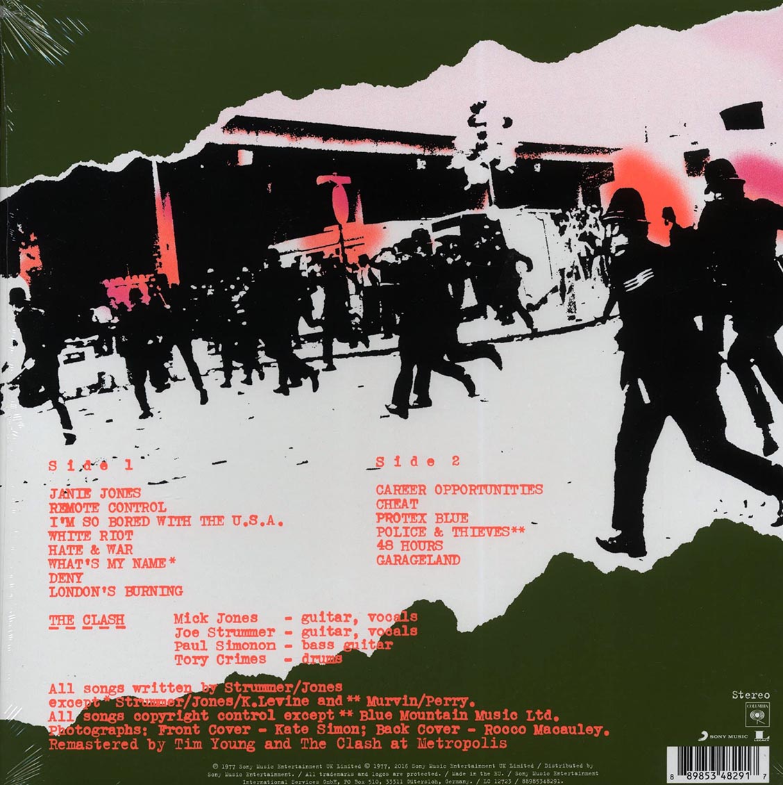 The Clash - The Clash (stereo) (180g) (remastered)
