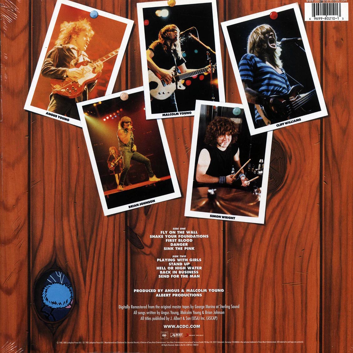 AC/DC - Fly On The Wall (180g)