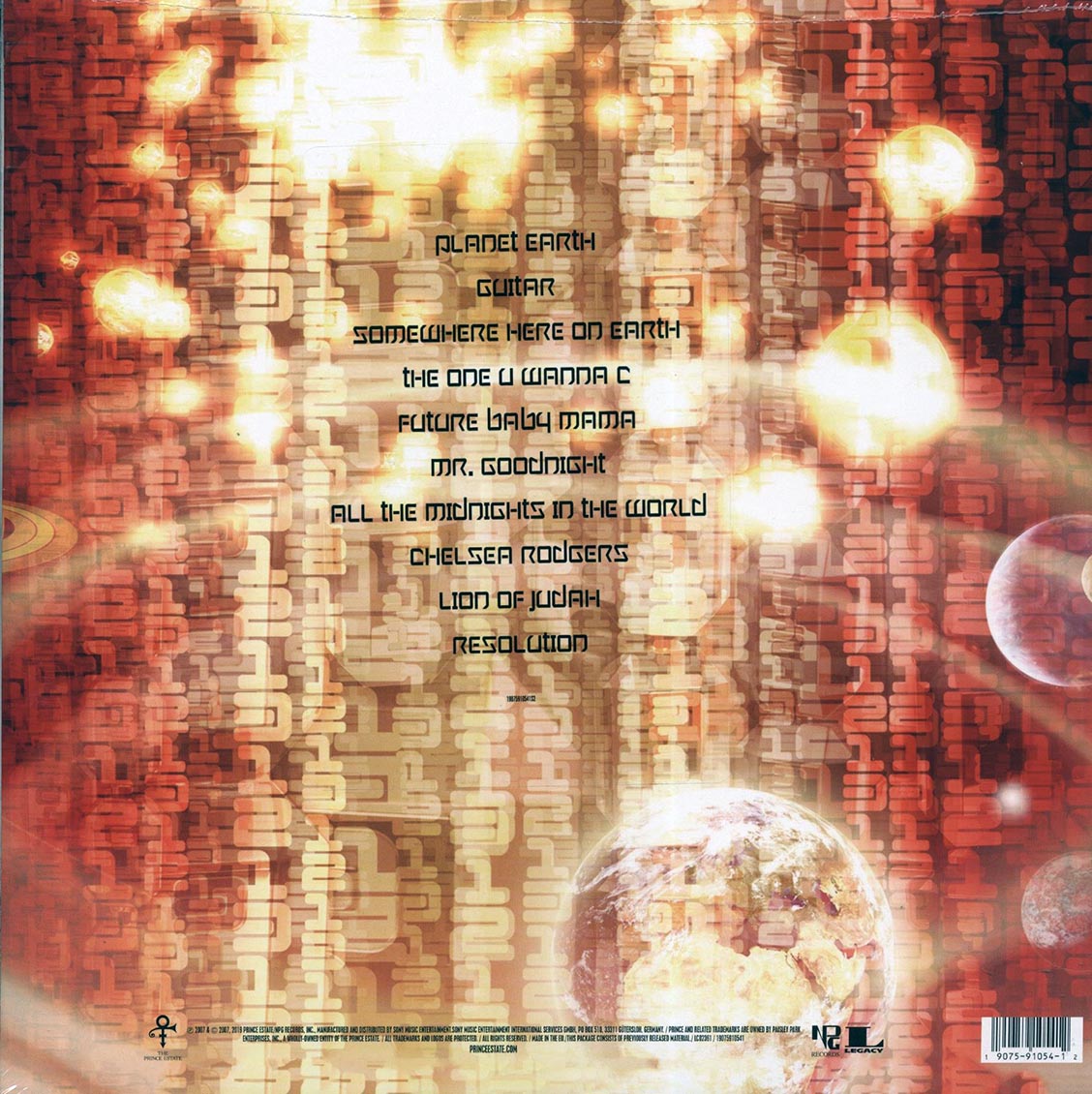 Prince - Planet Earth (stereo) (ltd. ed.) (incl. mp3) (180g) (purple vinyl) (Lenticular artwork)