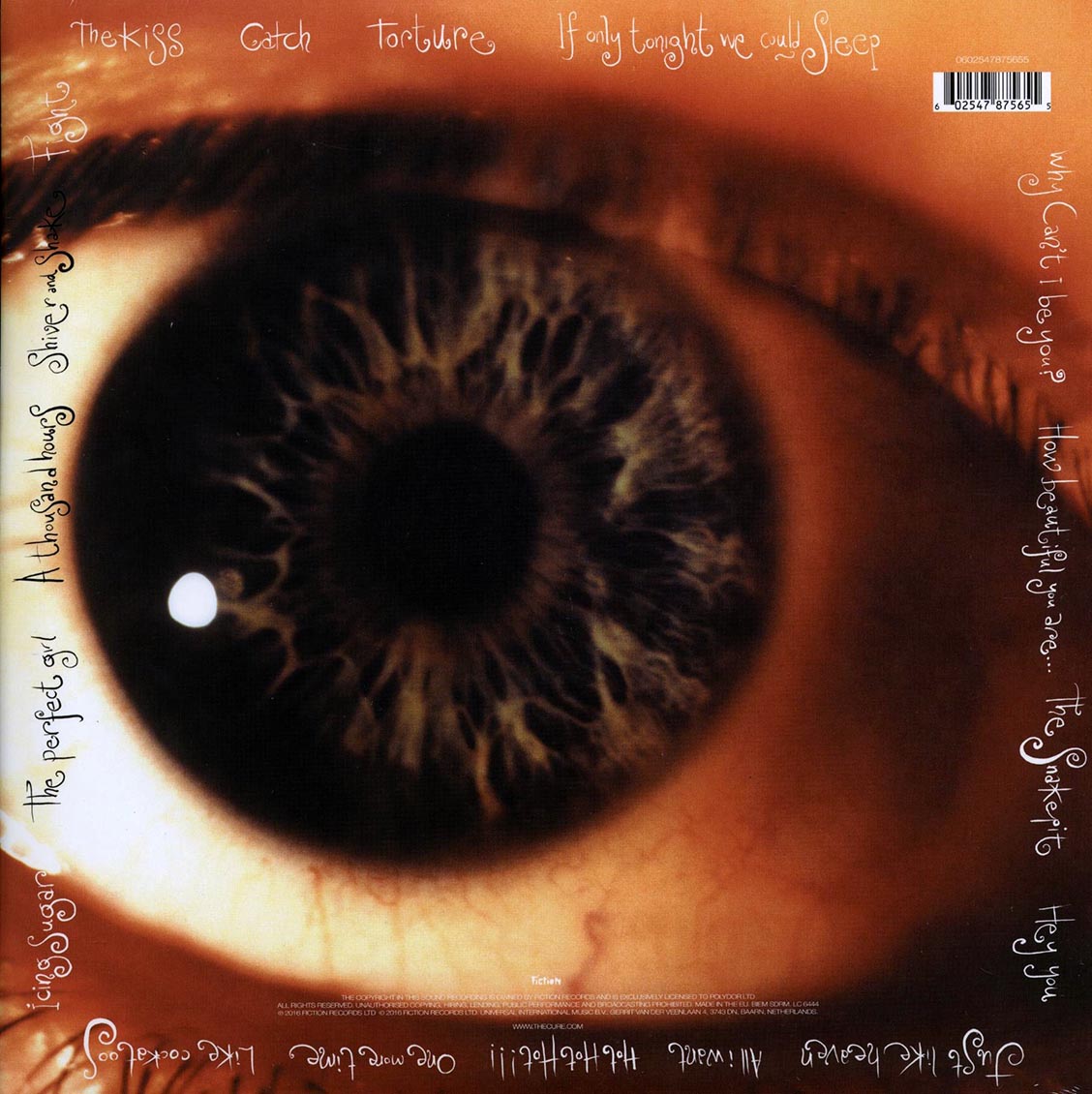 The Cure - Kiss Me Kiss Me Kiss Me (2xLP) (incl. mp3) (180g) (remastered)