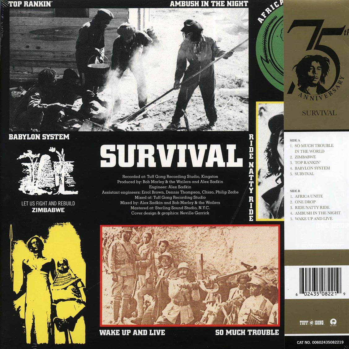 Bob Marley - Survival (75th Anniv. Ed.) (ltd. ed.) (180g) (remastered)