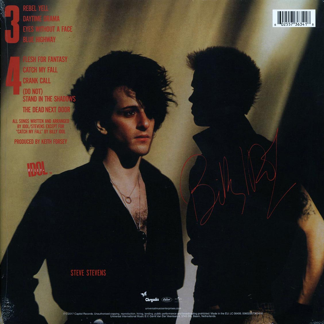Billy Idol - Rebel Yell (incl. mp3) (180g)
