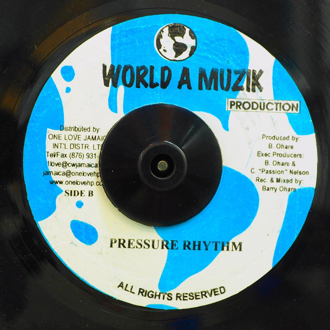 Prezident Brown - African Princess  /  Version (rhythm: "Pressure")