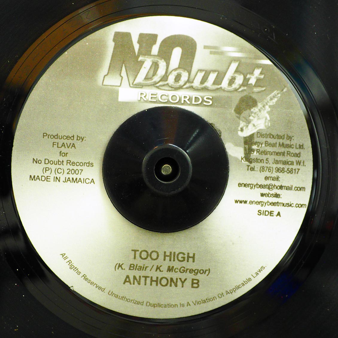 Anthony B - Too High  /  Prestige - Feelings (rhythm: "Flute")