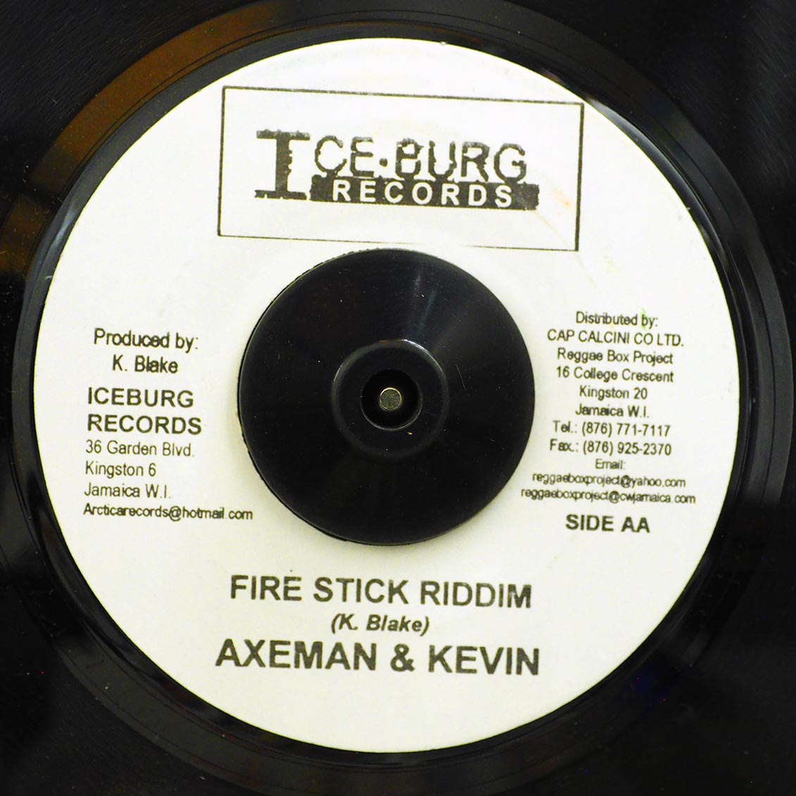 Half Pint - King Selassie  /  Version (rhythm: "Fire Stick")