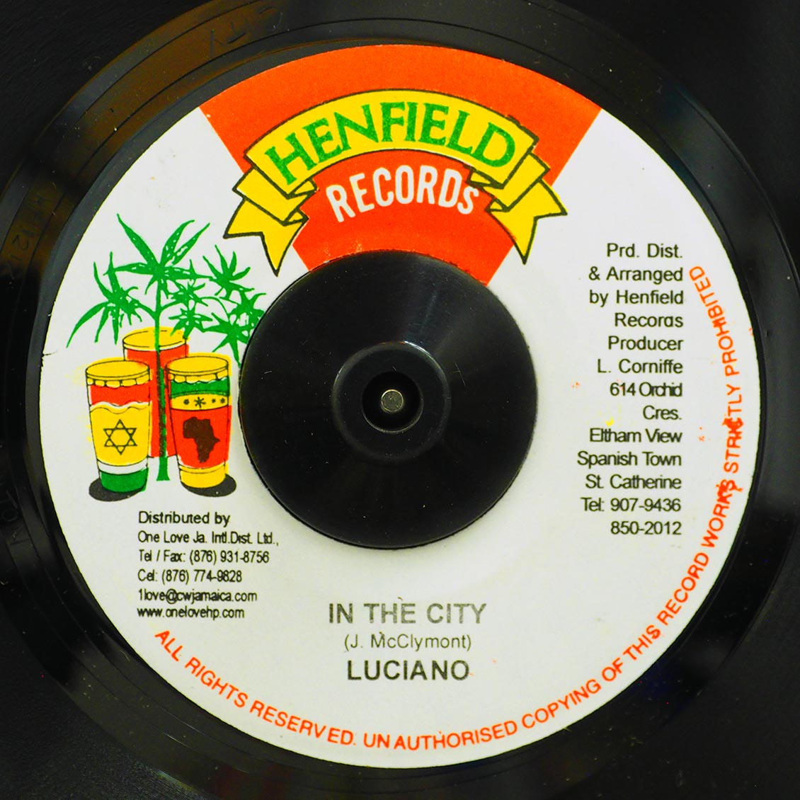 Luciano - In The City  /  Version (rhythm: "City")