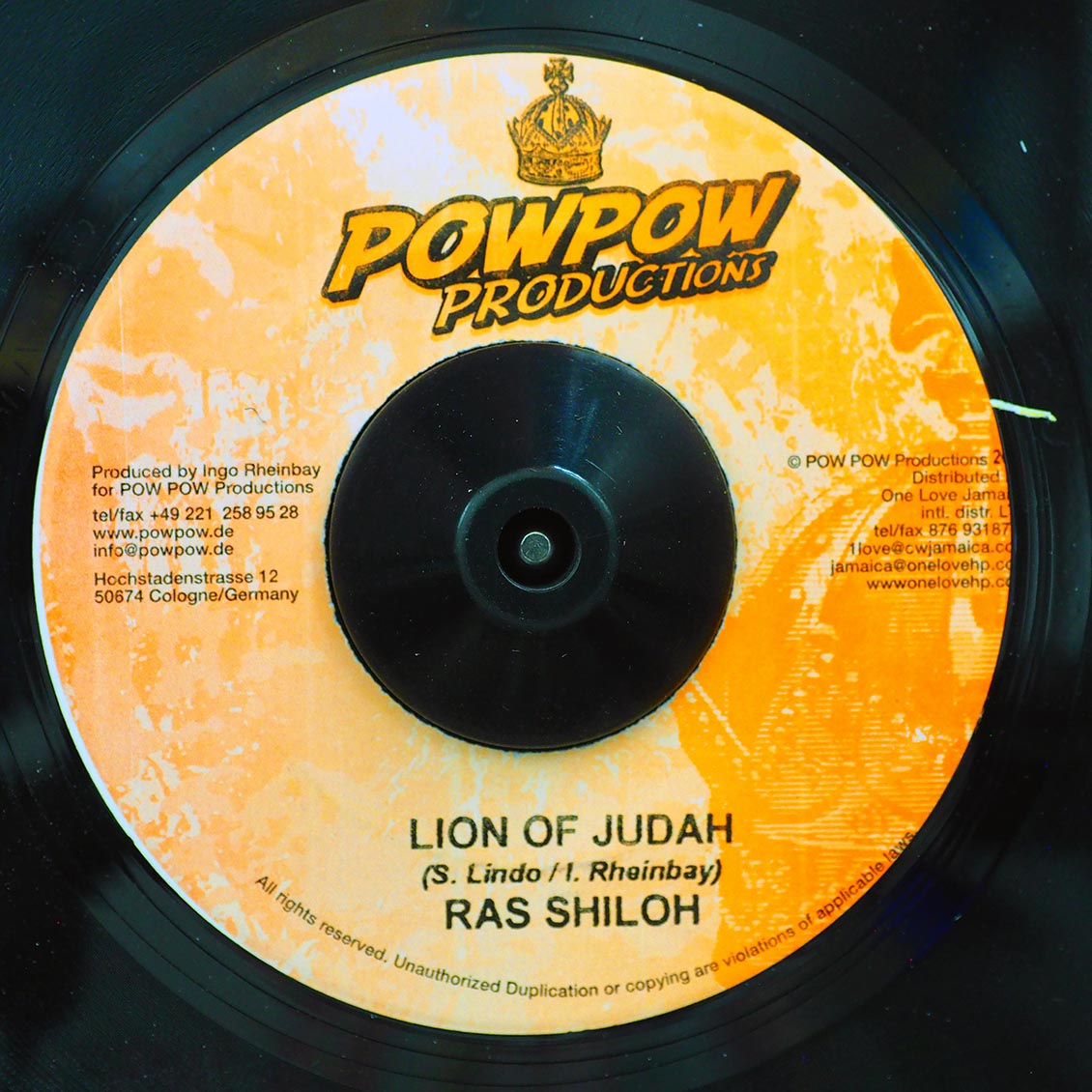 Ras Shiloh - Lion Of Judah  /  Vido - Babylon Take Control (rhythm: "Superior")