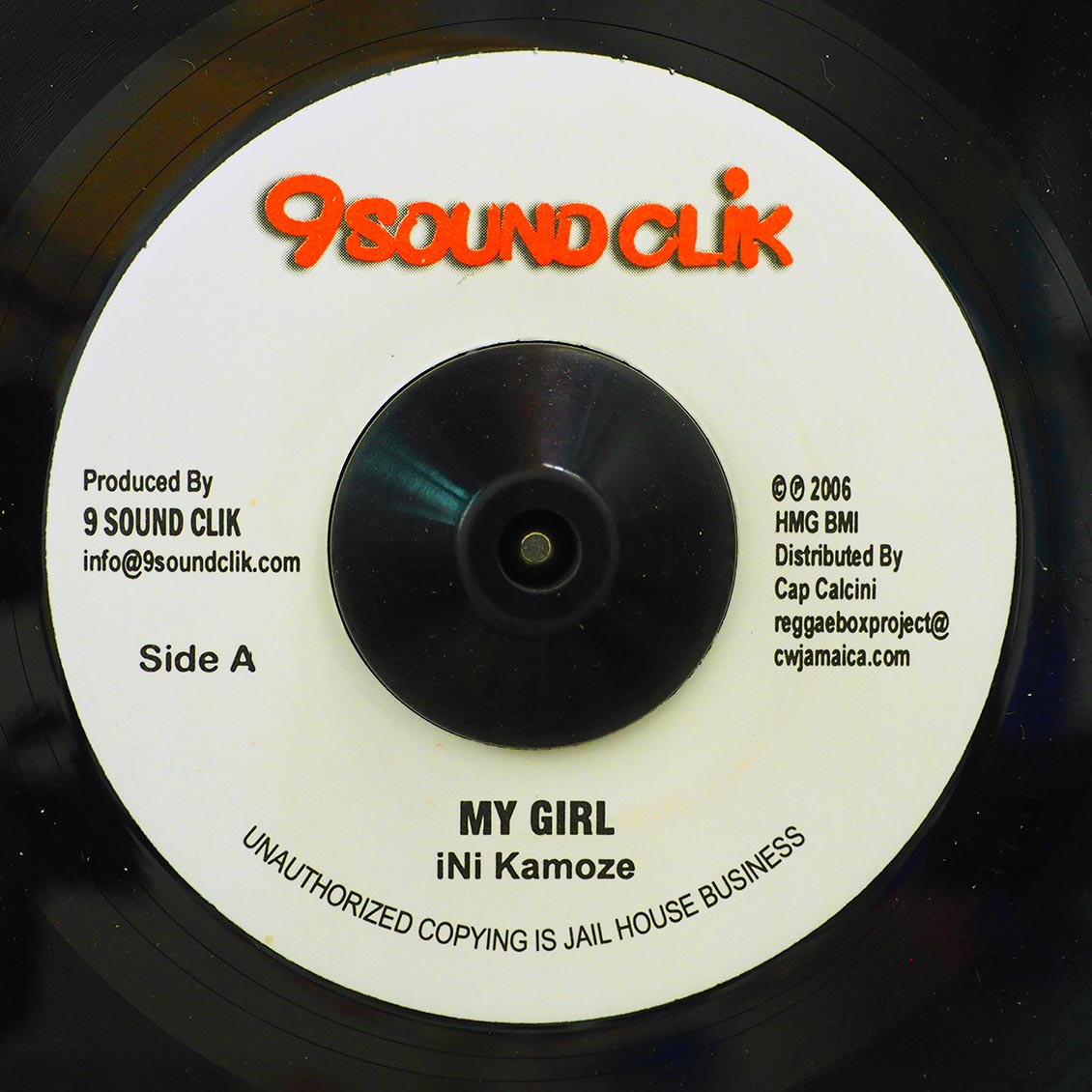 Ini Kamoze - My Girl  /  Version