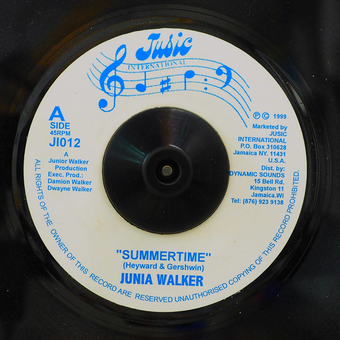 Junia Walker - Summertime  /  Junia Walker - Down Downpresser
