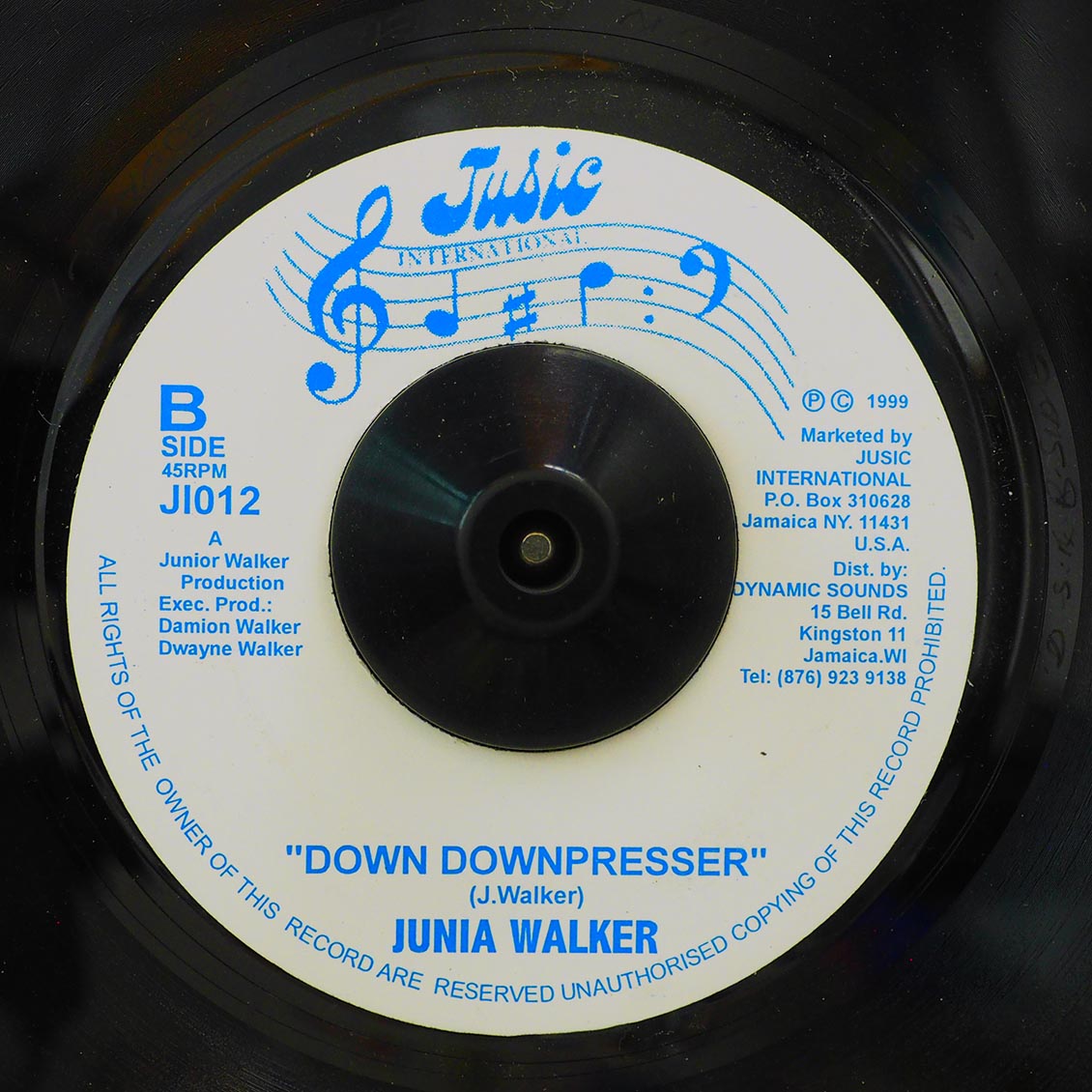 Junia Walker - Summertime  /  Junia Walker - Down Downpresser