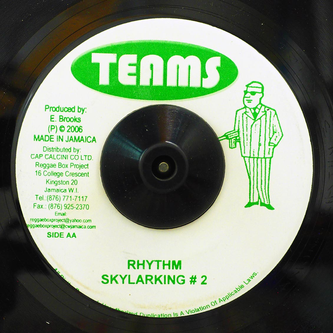David Jahson - Stand Up Firm  /  Version (rhythm: "Skylarking")
