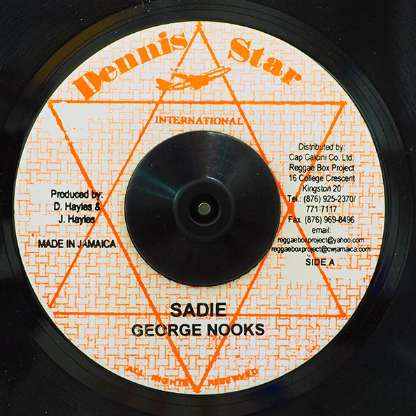 George Nooks - Sadie  /  Version (rhythm: "Girlfriend")