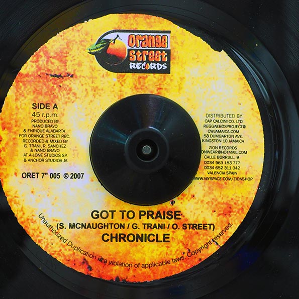 Chronicle - Got To Praise  /  Version (rhythm: "Pass It Over")