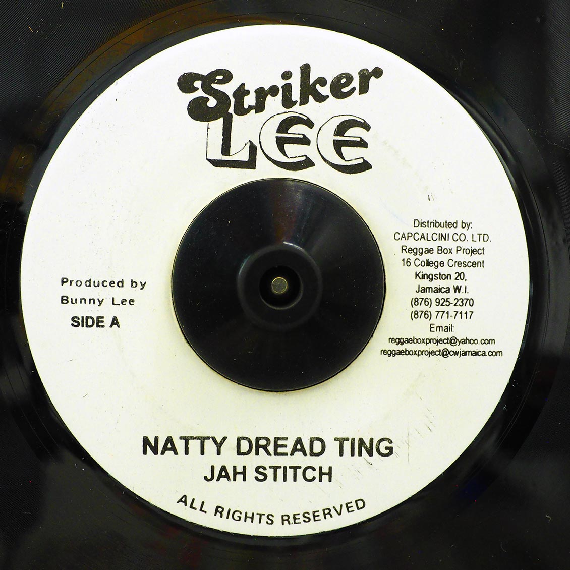 Jah Stitch - Natty Dread Ting  /  Version