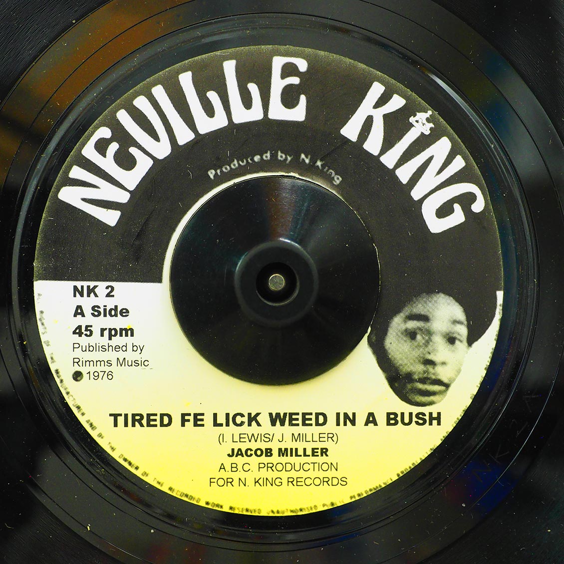 Jacob Miller - Tired Fe Lick Weed In A Bush  /  Inner Circle - Chillum In A Gully