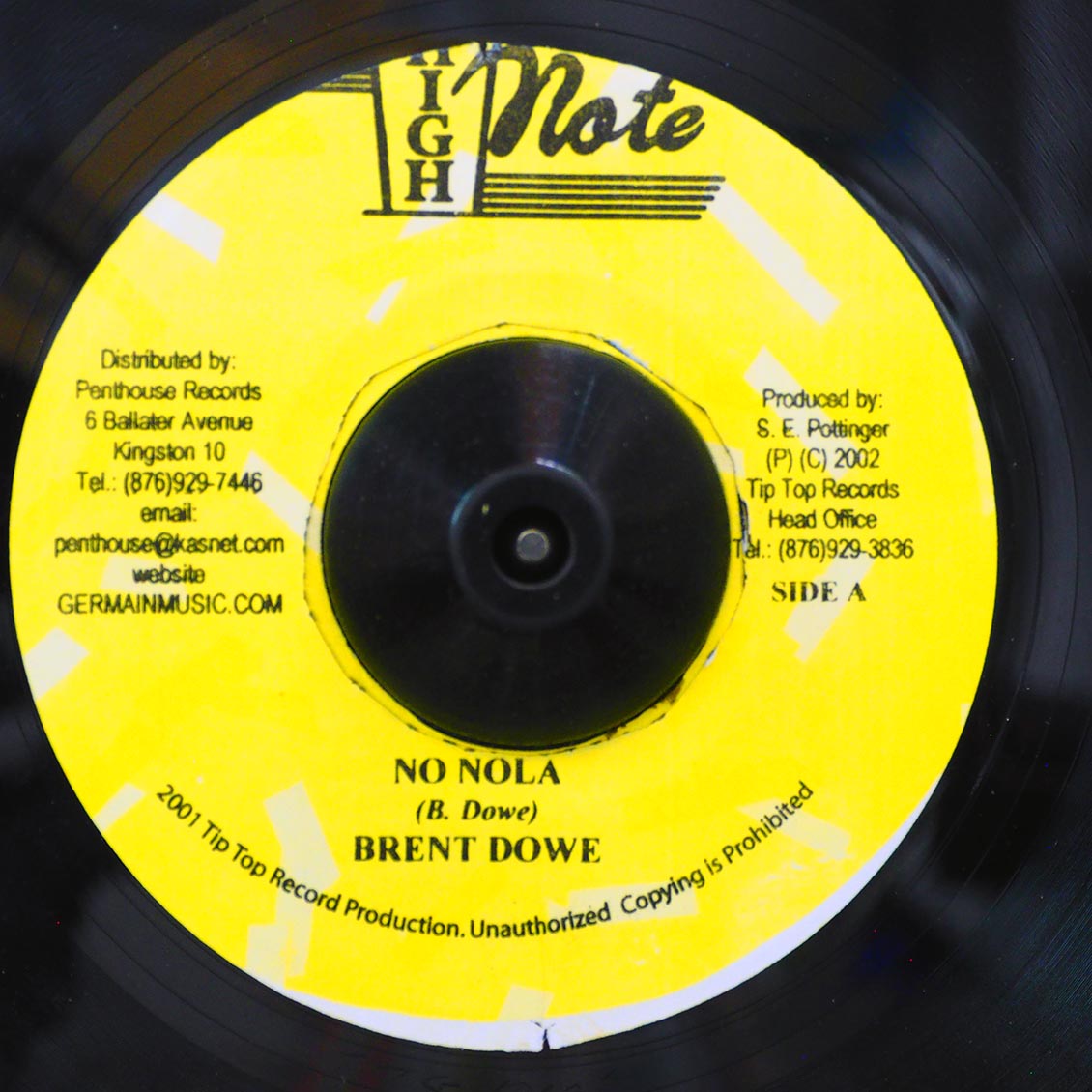 Brent Dowe - No Nola  /  Brent Dowe - Little Blue Bird