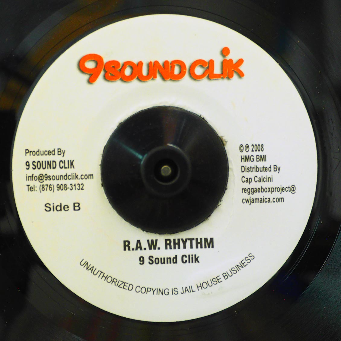 Ini Kamoze, Sizzla - RAW  /  Version (rhythm: "RAW")