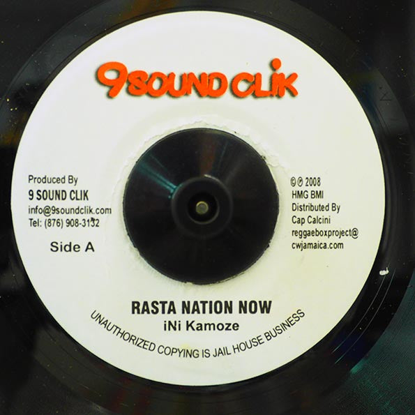 Ini Kamoze - Rasta Nation Now  /  9 Sound Clik - Rasta Nation Now (Binghi Mix)