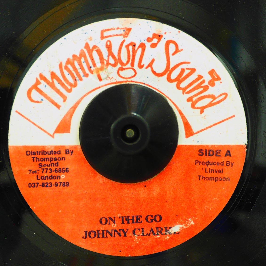 Johnny Clarke - On The Go  /  Version (rhythm: "World Of Myself")