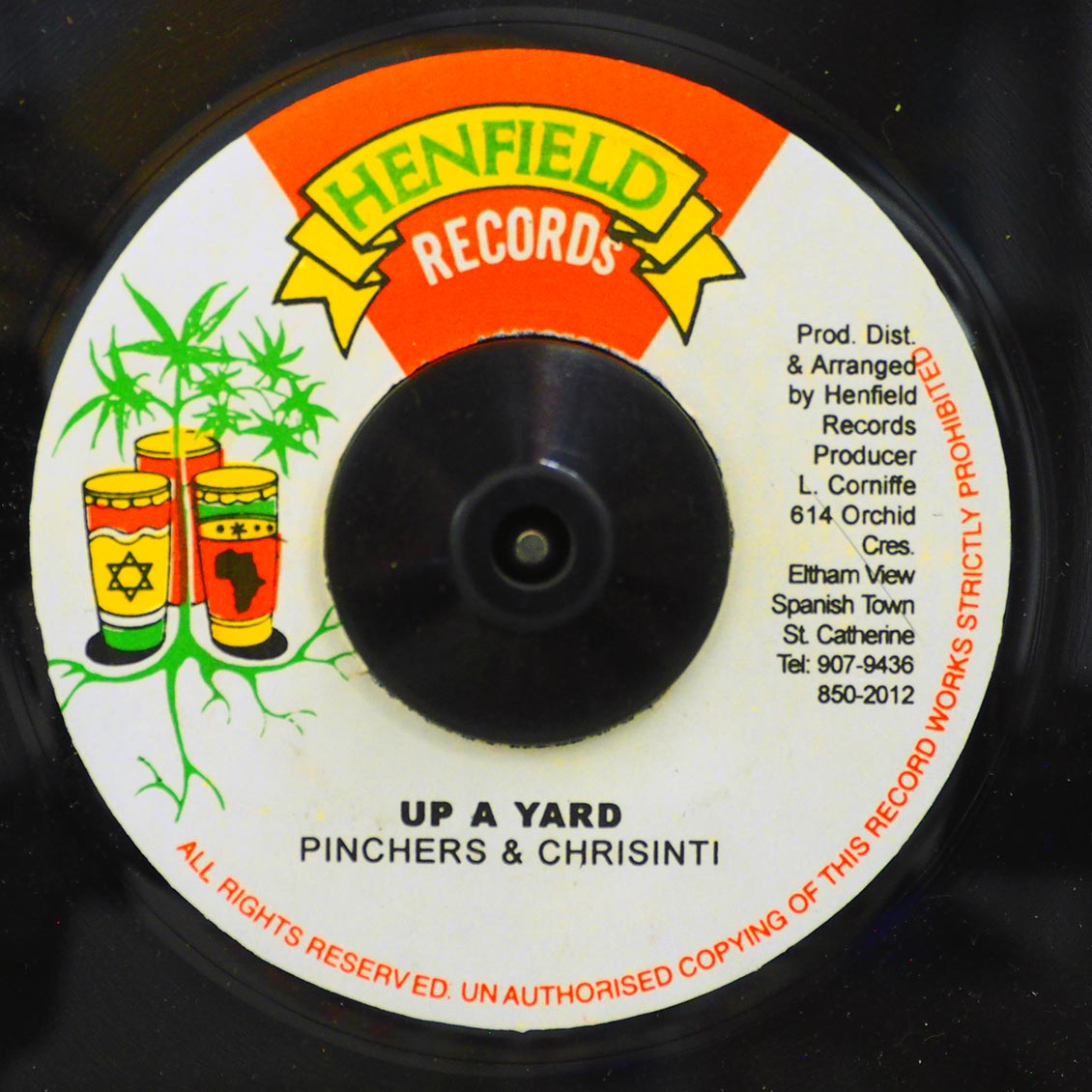 Pinchers, Chrisinti - Up A Yard  /  Version (rhythm: "Life")