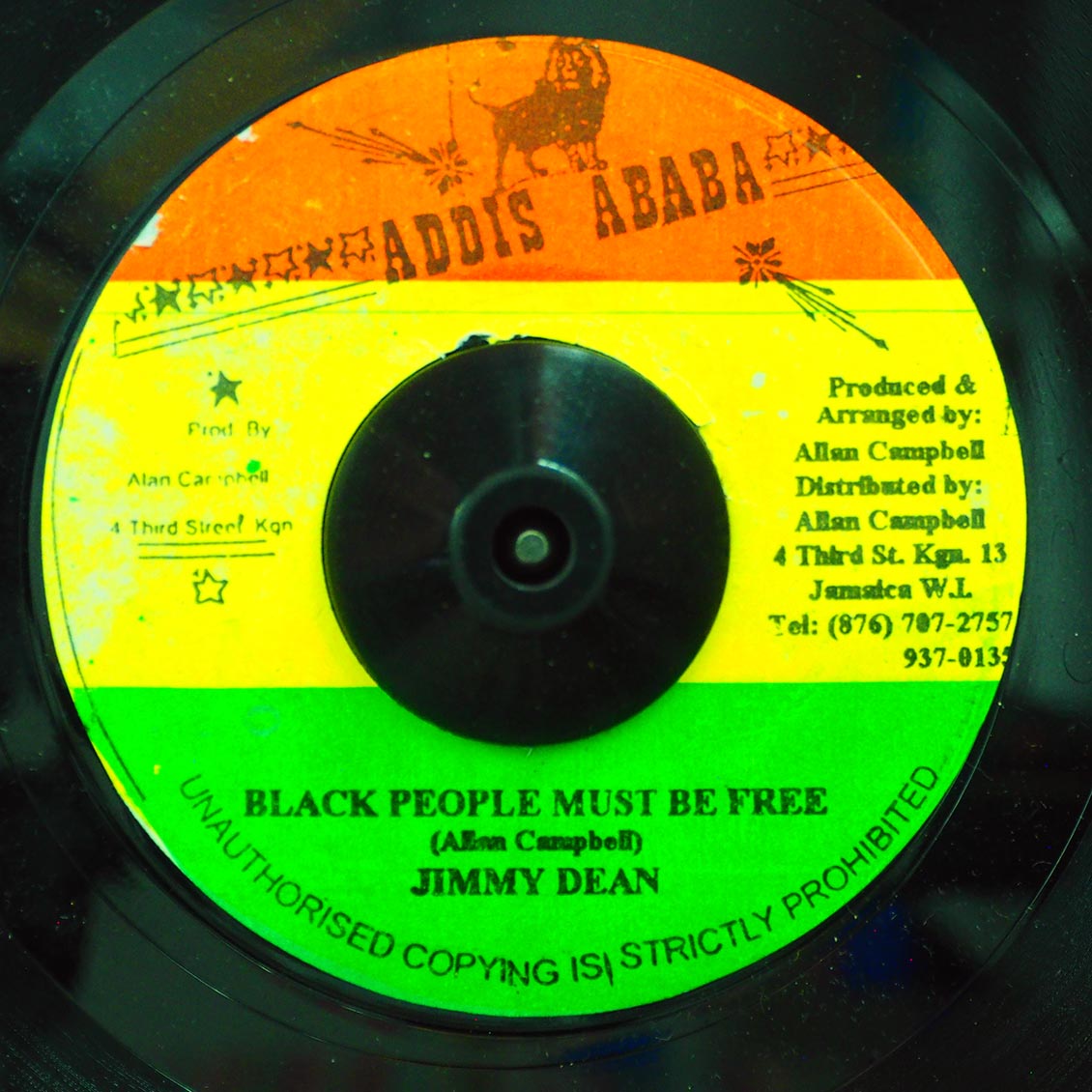 Jimmy Dean - Black People Must Be Free  /  Version