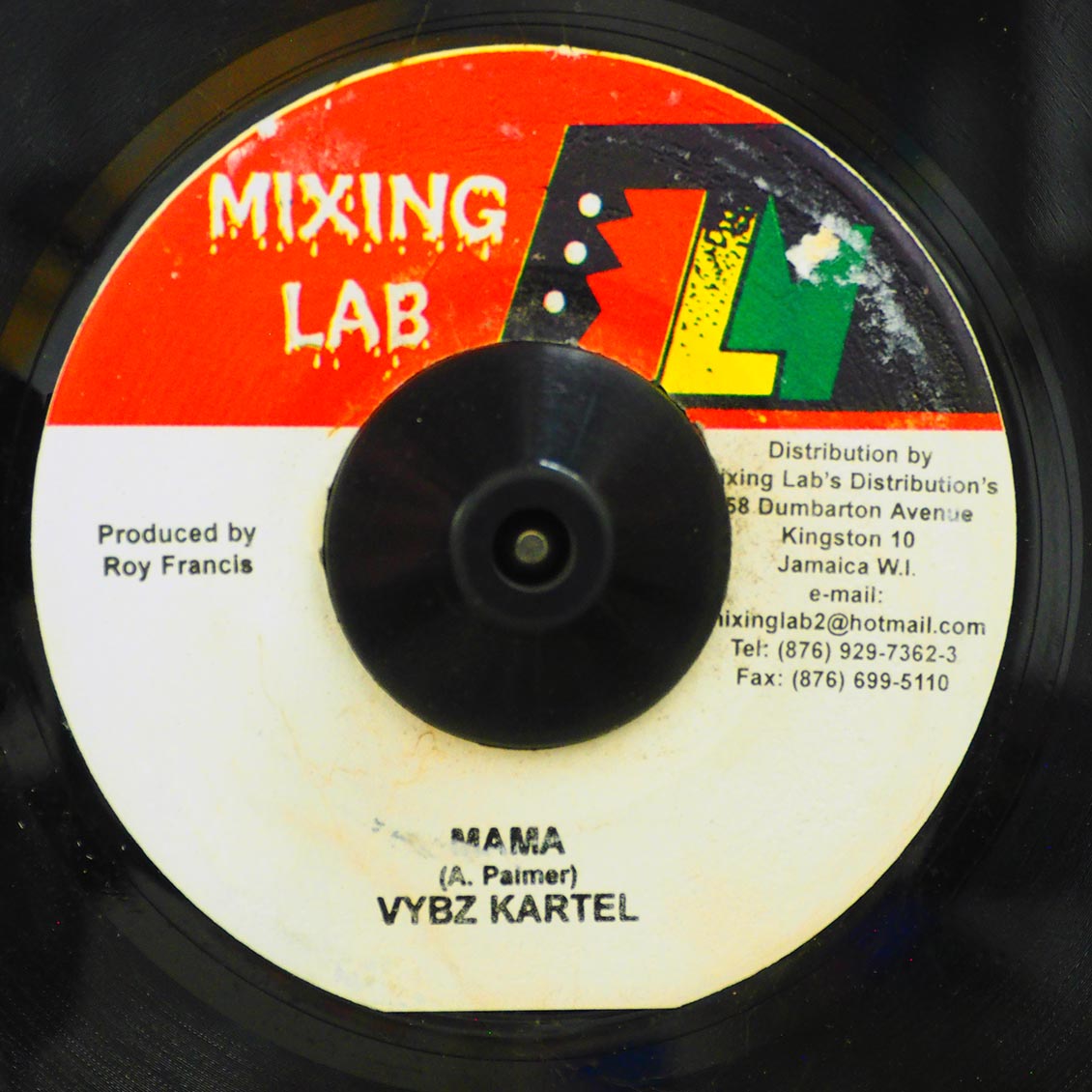 Vybz Kartel - Mama  /  Version (rhythm: "Cyclone")
