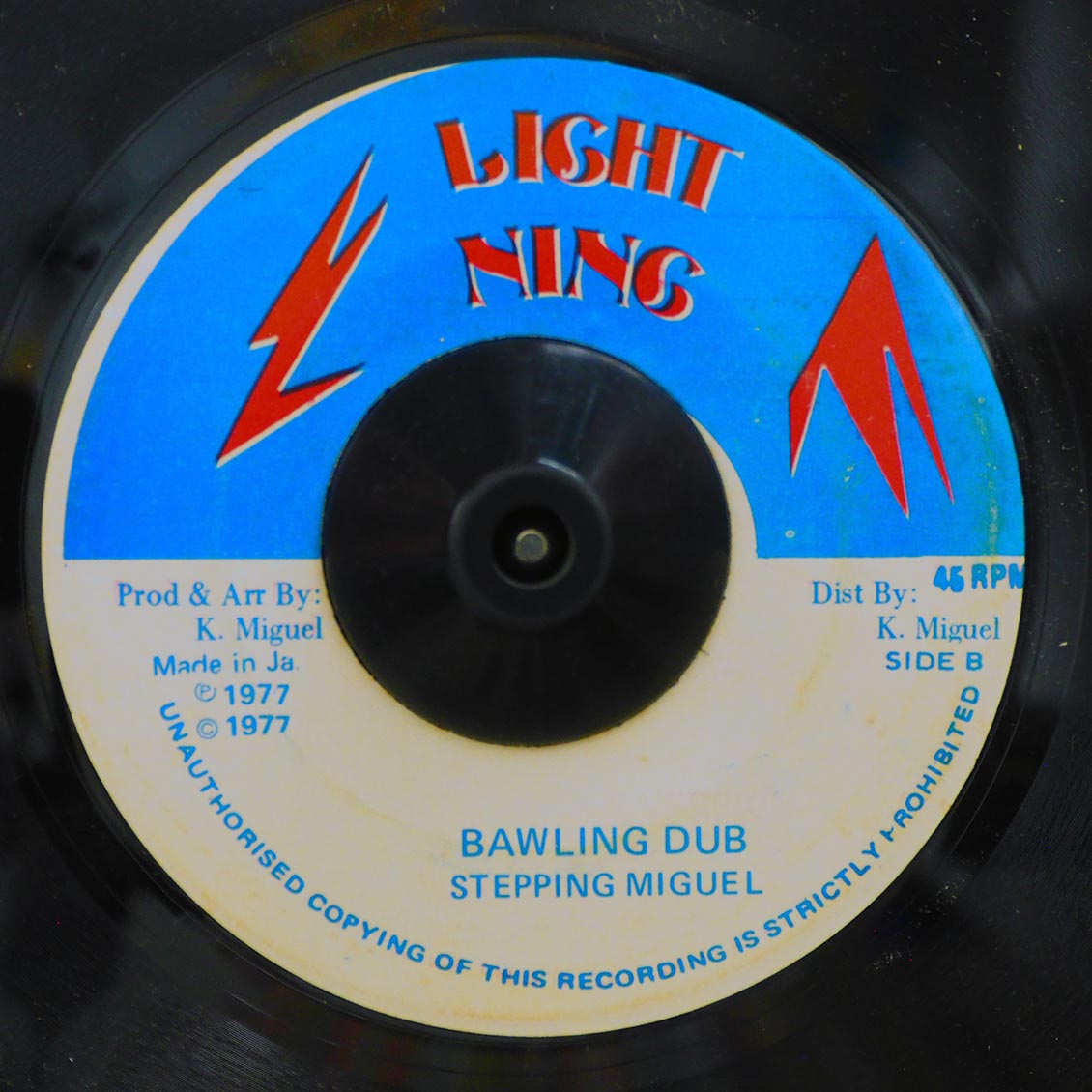 Stepping Miguel - More Bawling  /  Version (rhythm: "Everybody Bawling") (Jamaica press) (orig. press)
